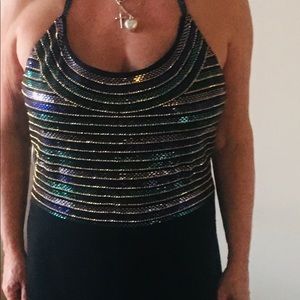 Stunning ST JOHN EVENING FLOOR LENGTH GOWN